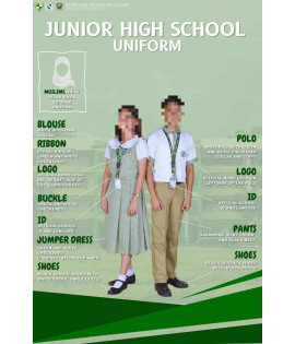 NDMC JHS BLOUSE with Ribbon