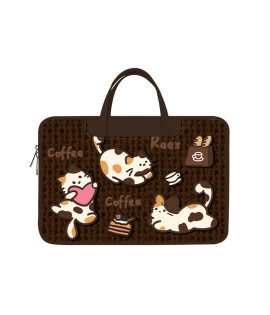 Laptop Bag, Creative Graffiti Design - Convertible Hand Carry & Shoulder Bag Compatible with Apple, Huawei, Xiaomi, Lenovo