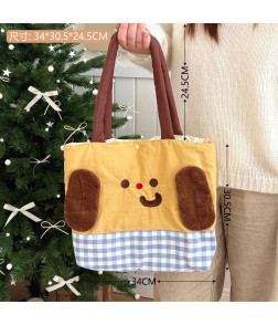 Cartoon Figurine Tote Bag Shoulder Bag
