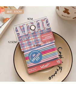 MSMP Hair Ties Hair Elastic 10pcs/set