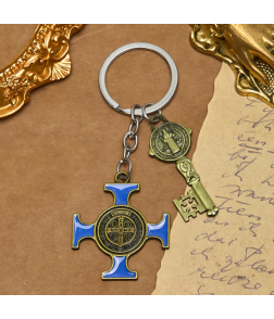 Metal Keychain Accessories-BLUE