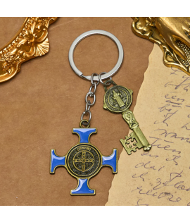 Metal Keychain Accessories-BLUE