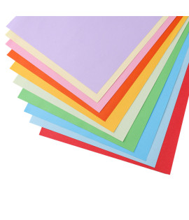 Assorted colored paper