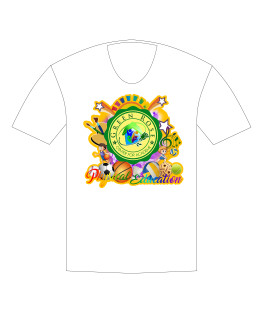 GREEN ROSE PE T-SHIRT