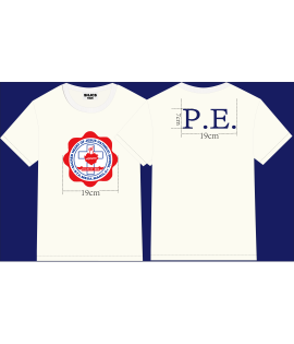 SHJCS T-SHIRT for JHS(BACK P.E.)