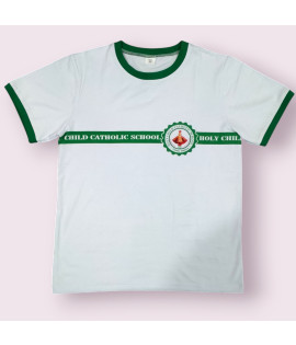 HCCS JHS-G7 PE T-SHIRT GREEN