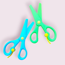 Scissors Plastic Safe Round Head|pc Scissors Plastic Safe Round Head|pc