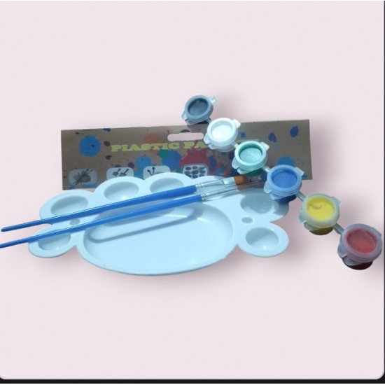 Water Color Plastic Palette 6 colors|Set