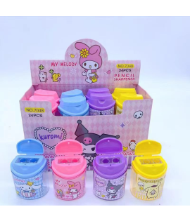 Pencil Sharpener Cartoon 7048 Double Hole