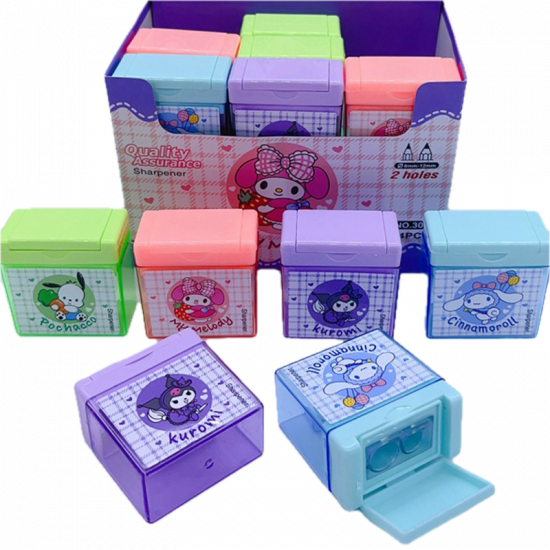 Pencil Sharpener Cute Cartoon Design 301 Double Hole