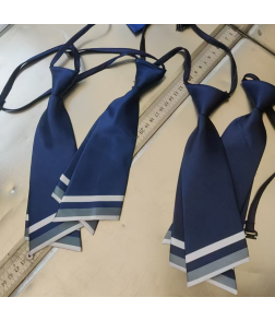 CARS Necktie Navy Blue Double
