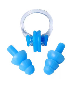 nose clip and ear plug set box